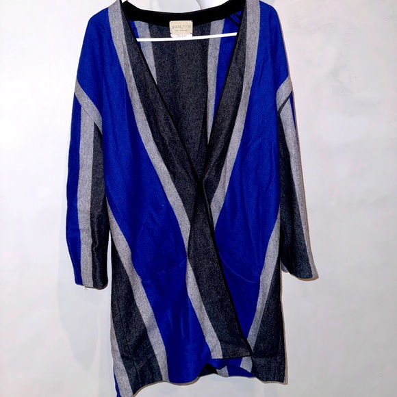 Giada Forte Women’s Striped Flannel Jacket - Picture 1 of 3